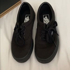 All black vans